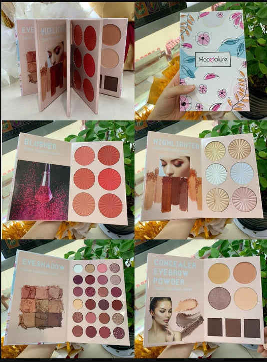 High coverage multicolour makeup kit